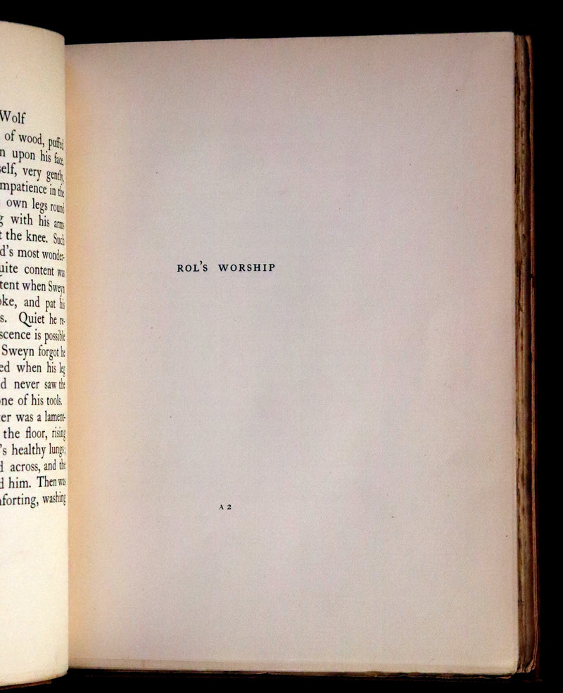 1896 Rare First Edition Book on Werewolves - THE WERE-WOLF by Clemence Housman.