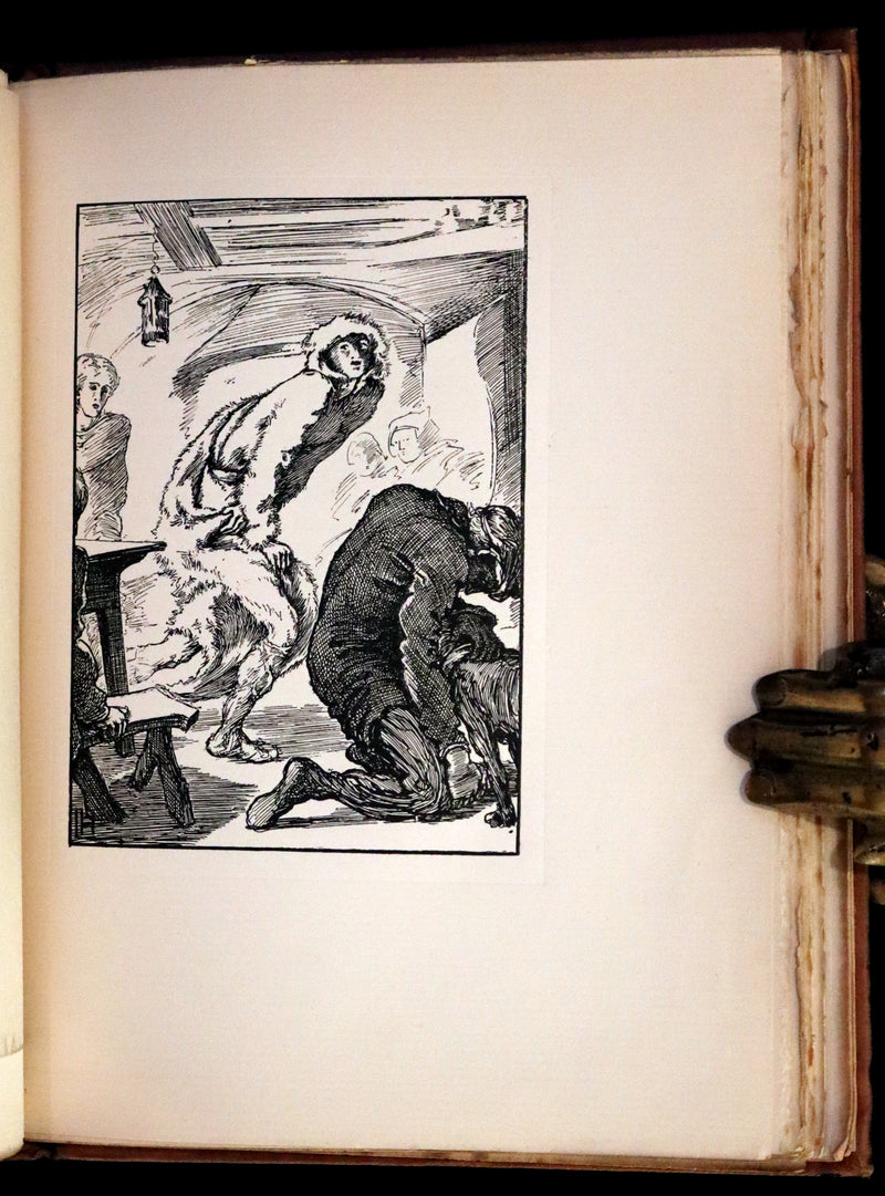 1896 Rare First Edition Book on Werewolves - THE WERE-WOLF by Clemence Housman.