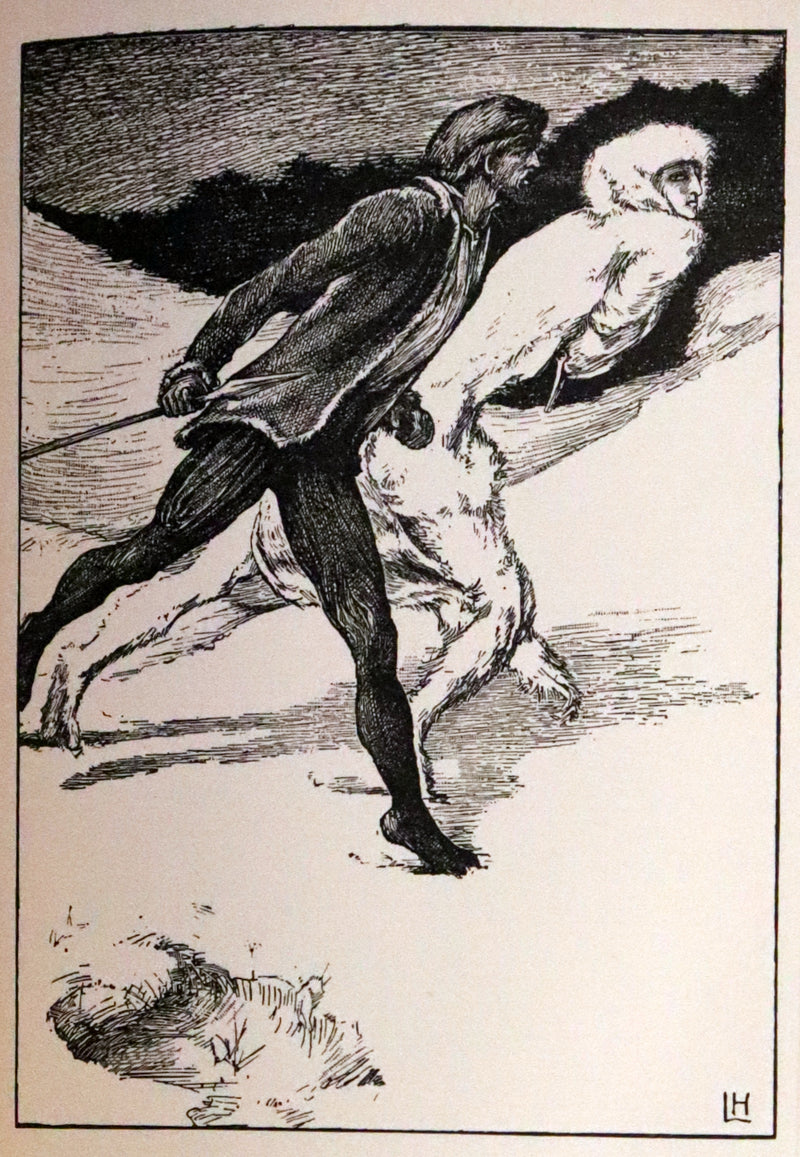 1896 Rare First Edition Book on Werewolves - THE WERE-WOLF by Clemence Housman.