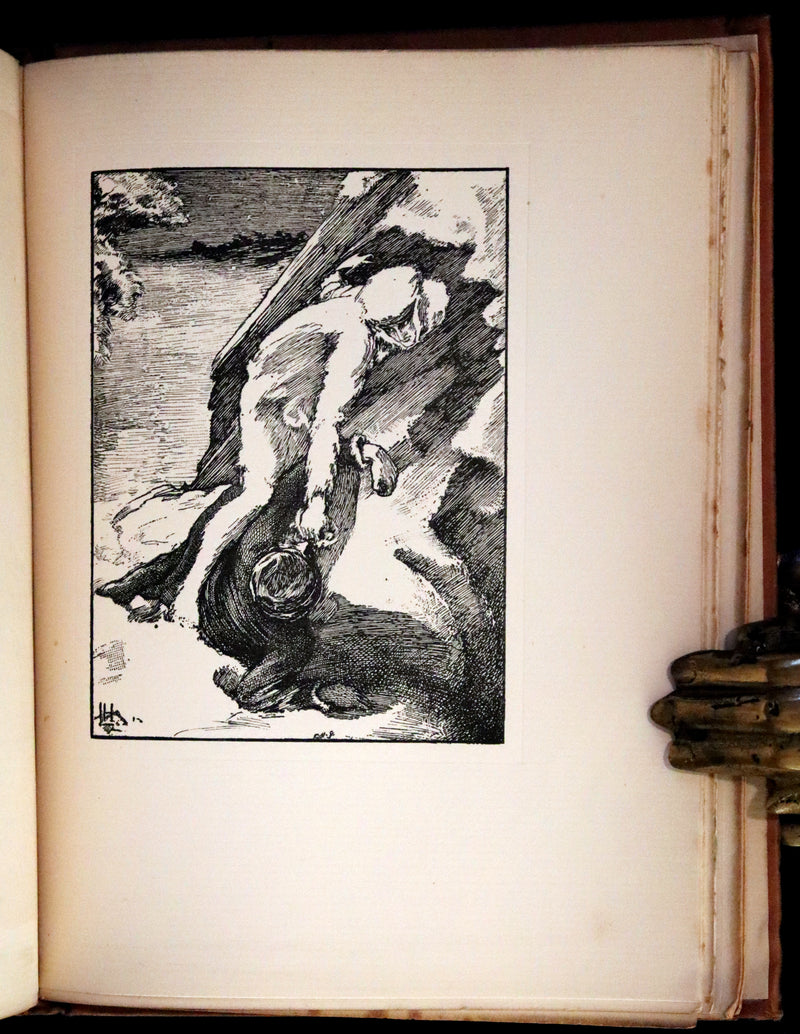 1896 Rare First Edition Book on Werewolves - THE WERE-WOLF by Clemence Housman.