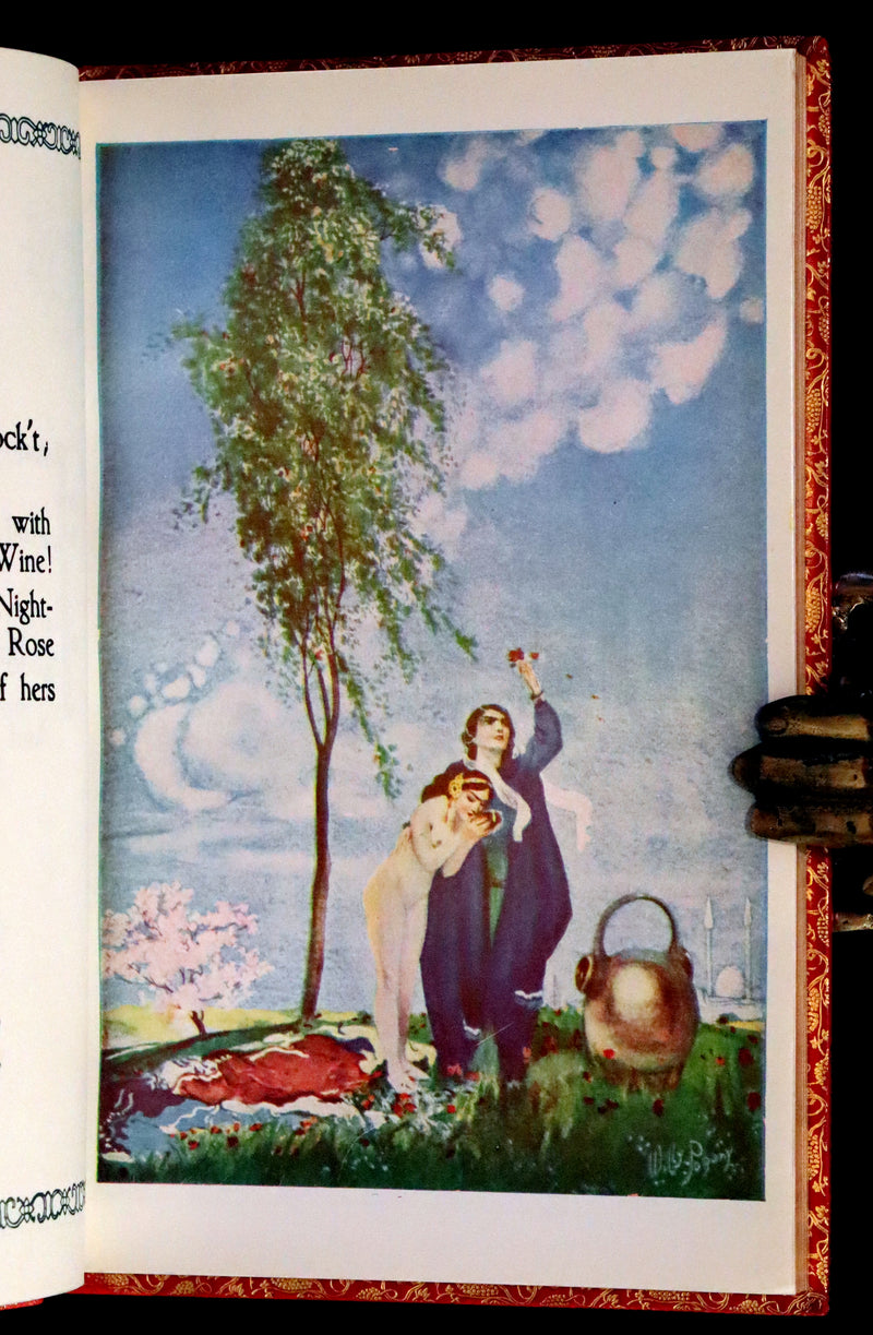 1980 Scarce in this Bayntun Binding - Rubaiyat of Omar Khayyam wonderfully Illustrated by Willy Pogany.