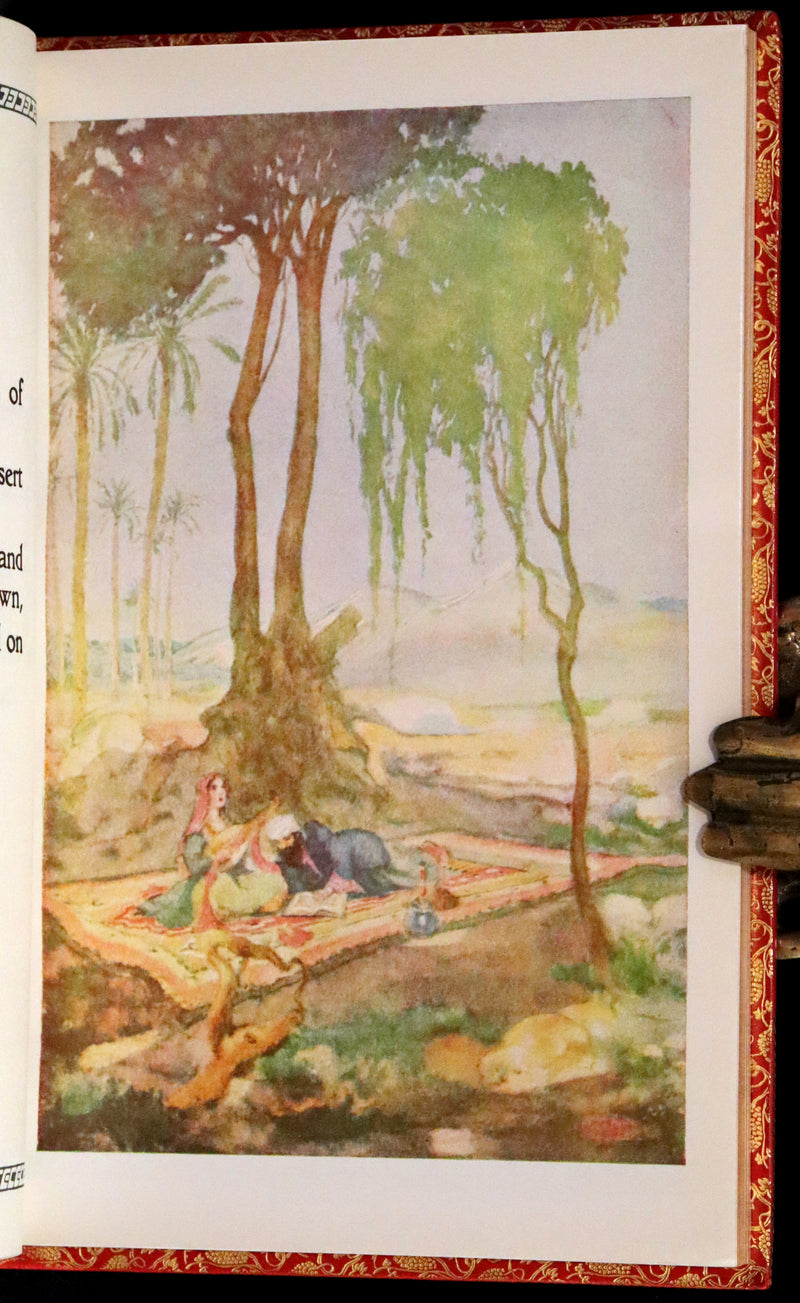 1980 Scarce in this Bayntun Binding - Rubaiyat of Omar Khayyam wonderfully Illustrated by Willy Pogany.