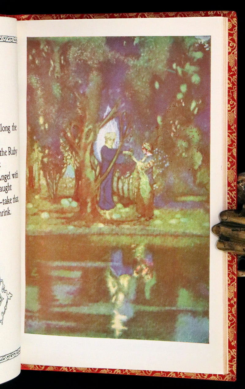 1980 Scarce in this Bayntun Binding - Rubaiyat of Omar Khayyam wonderfully Illustrated by Willy Pogany.