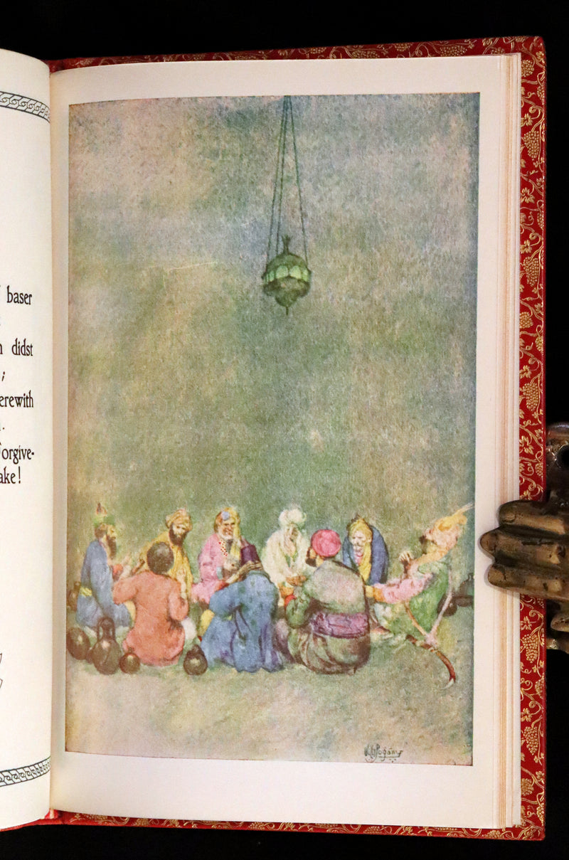 1980 Scarce in this Bayntun Binding - Rubaiyat of Omar Khayyam wonderfully Illustrated by Willy Pogany.