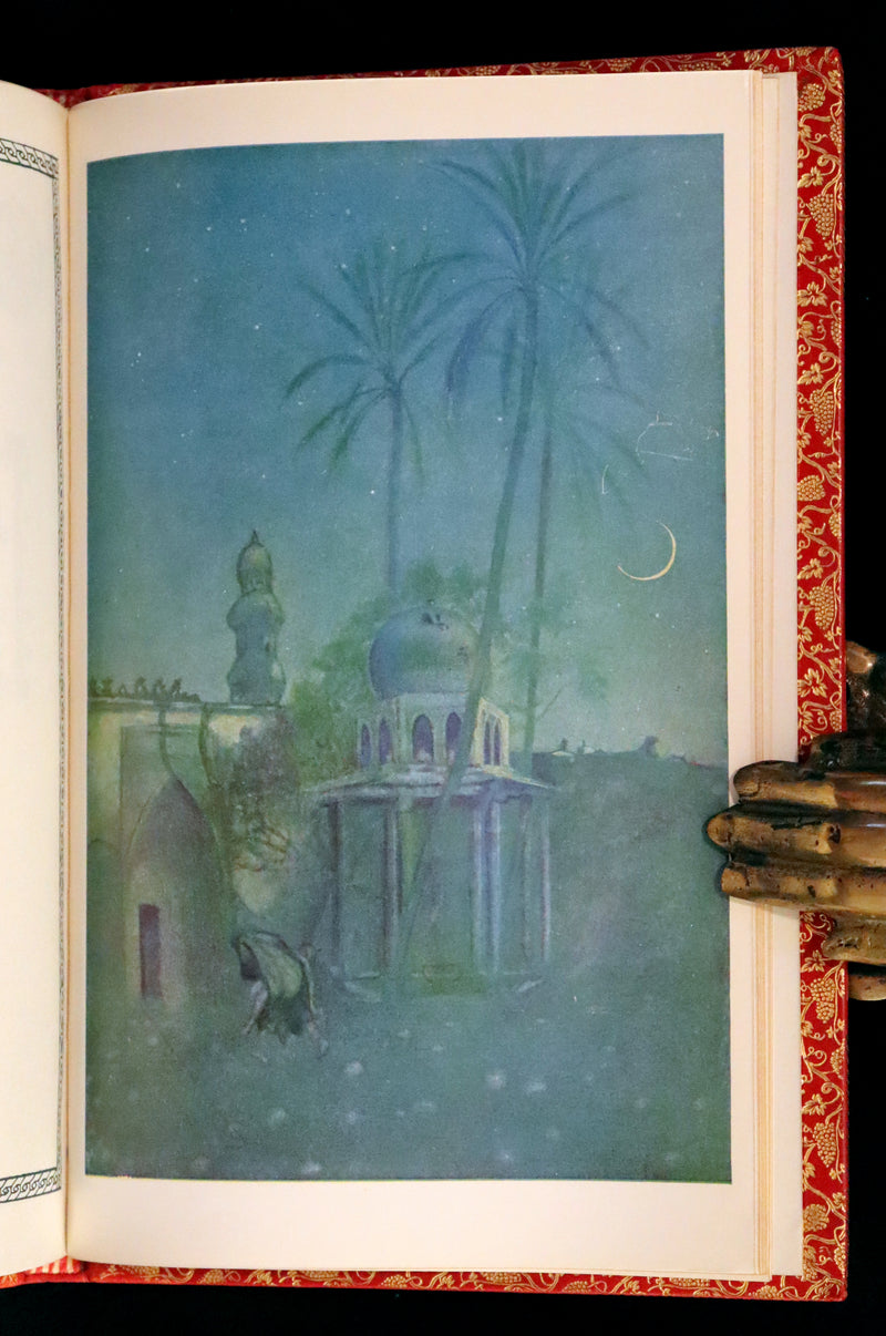 1980 Scarce in this Bayntun Binding - Rubaiyat of Omar Khayyam wonderfully Illustrated by Willy Pogany.