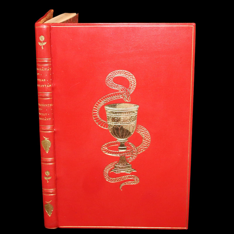 1980 Scarce in this Bayntun Binding - Rubaiyat of Omar Khayyam wonderfully Illustrated by Willy Pogany.