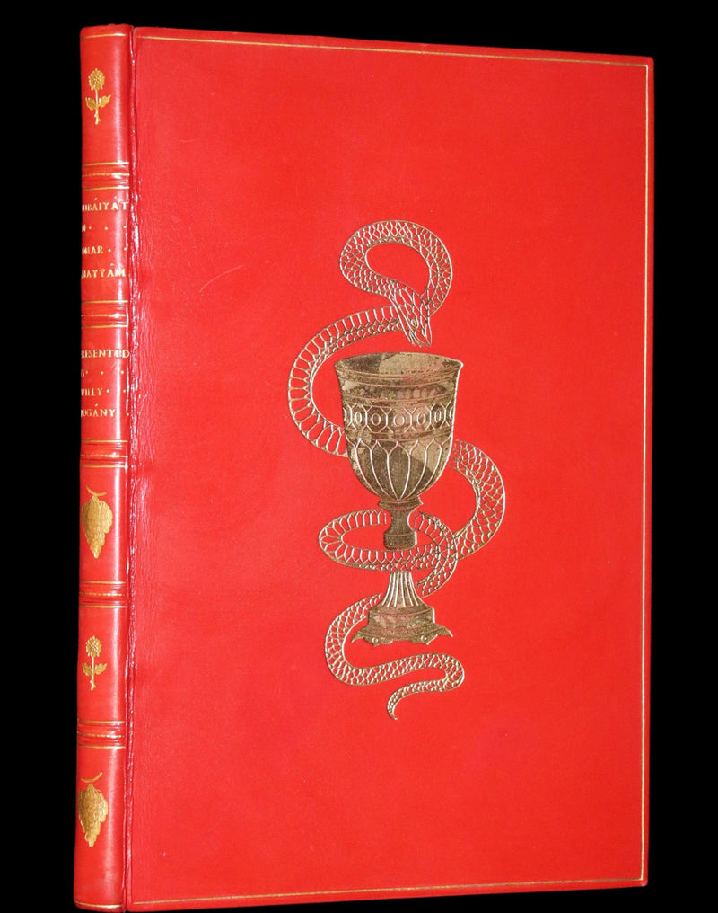 1980 Scarce in this Bayntun Binding - Rubaiyat of Omar Khayyam wonderfully Illustrated by Willy Pogany.