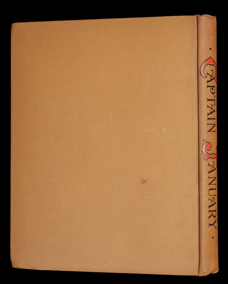 1893 Rare Victorian Book - CAPTAIN JANUARY, Lighthouse Keeper and His Little Girl by Laura E. Richards. Illustrated.