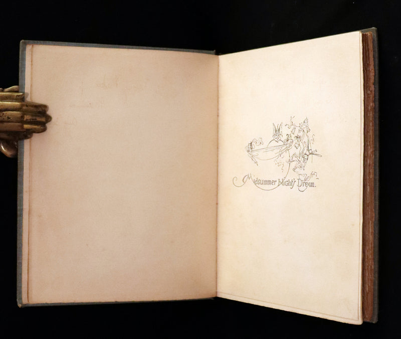 1901 Rare First Edition illustrated by Fanny Railton - Shakespeare's Midsummer Night's Dream.