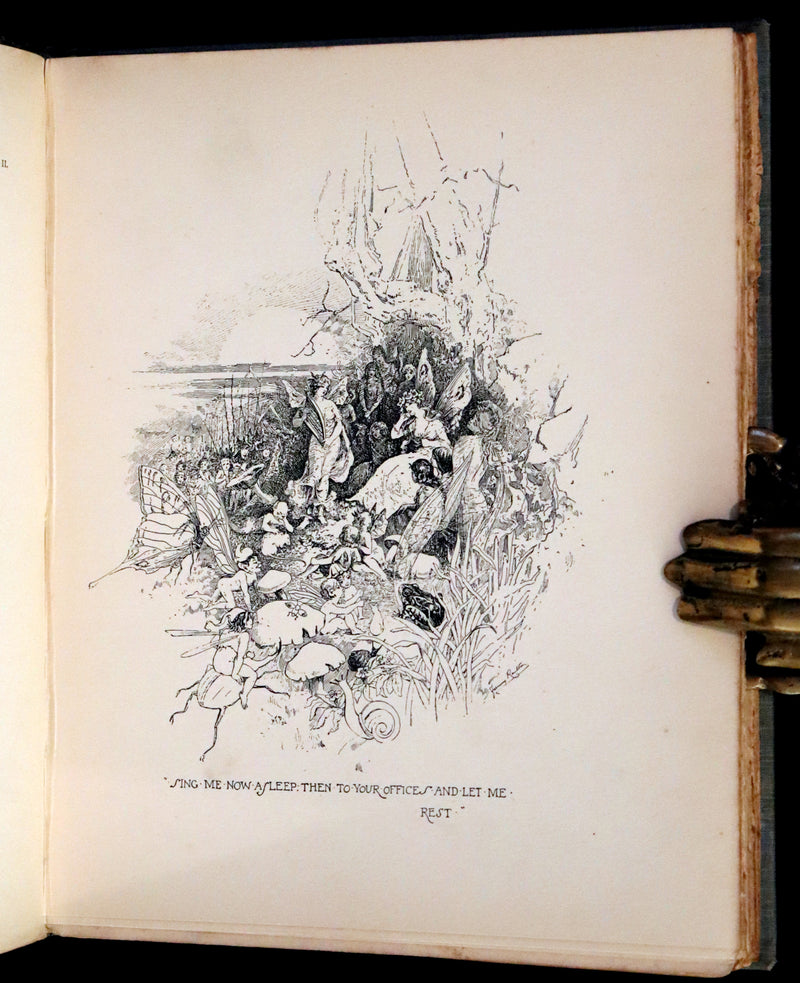 1901 Rare First Edition illustrated by Fanny Railton - Shakespeare's Midsummer Night's Dream.