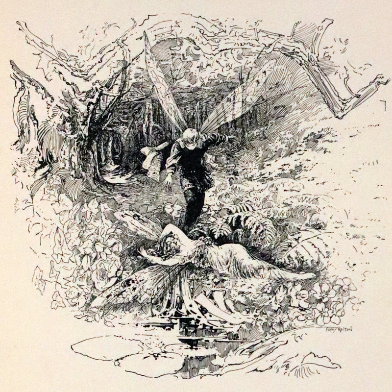 1901 Rare First Edition illustrated by Fanny Railton - Shakespeare's Midsummer Night's Dream.
