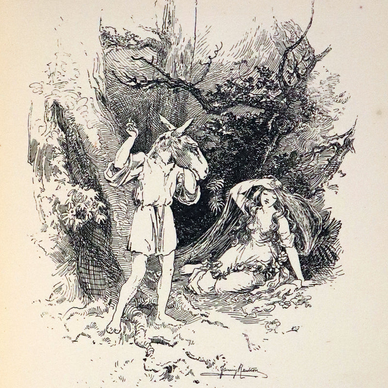 1901 Rare First Edition illustrated by Fanny Railton - Shakespeare's Midsummer Night's Dream.
