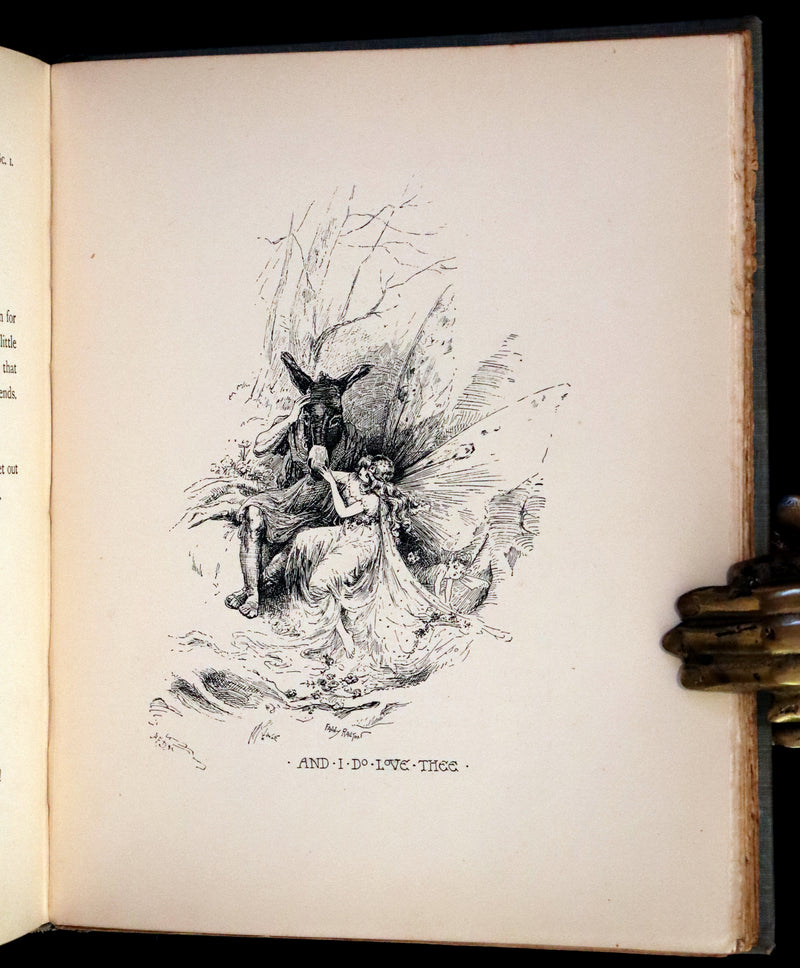 1901 Rare First Edition illustrated by Fanny Railton - Shakespeare's Midsummer Night's Dream.