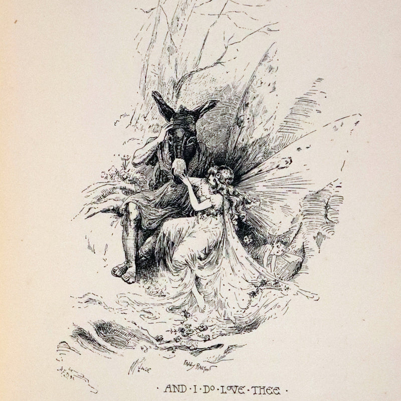 1901 Rare First Edition illustrated by Fanny Railton - Shakespeare's Midsummer Night's Dream.