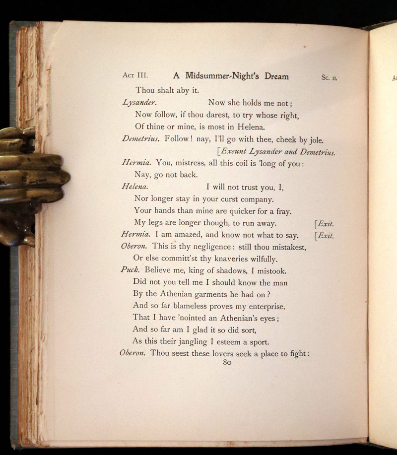 1901 Rare First Edition illustrated by Fanny Railton - Shakespeare's Midsummer Night's Dream.