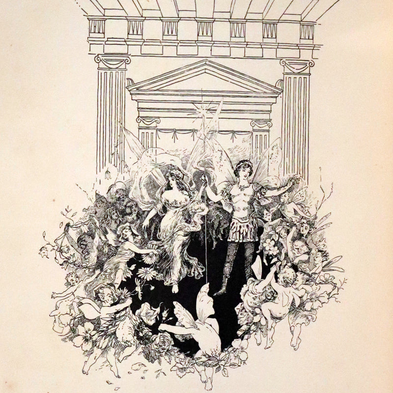 1901 Rare First Edition illustrated by Fanny Railton - Shakespeare's Midsummer Night's Dream.