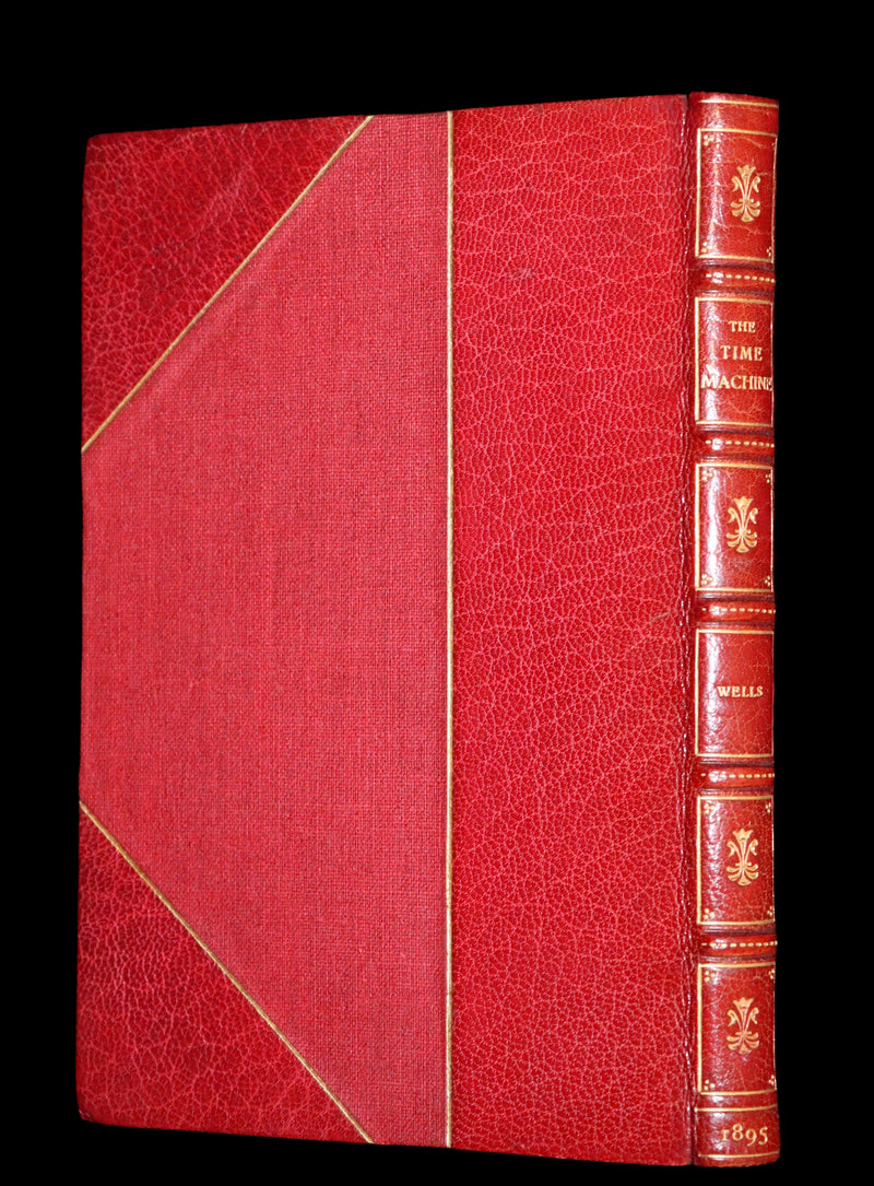 1895 Rare 1stED in a Bayntun Binding - THE TIME MACHINE An Invention by Herbert George Wells.