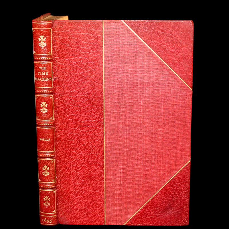1895 Rare 1stED in a Bayntun Binding - THE TIME MACHINE An Invention by Herbert George Wells.