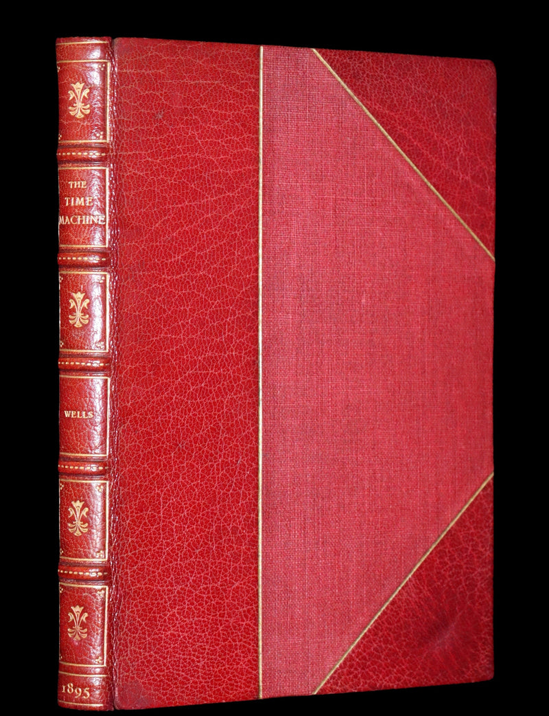 1895 Rare 1stED in a Bayntun Binding - THE TIME MACHINE An Invention by Herbert George Wells.