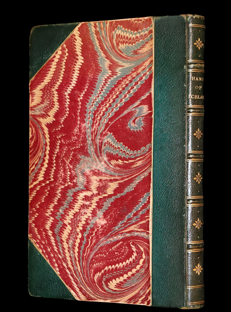 1825 Scarce First Edition - HANS of ICELAND by Victor Hugo Illustrated by Cruikshank. Gothic Novel.
