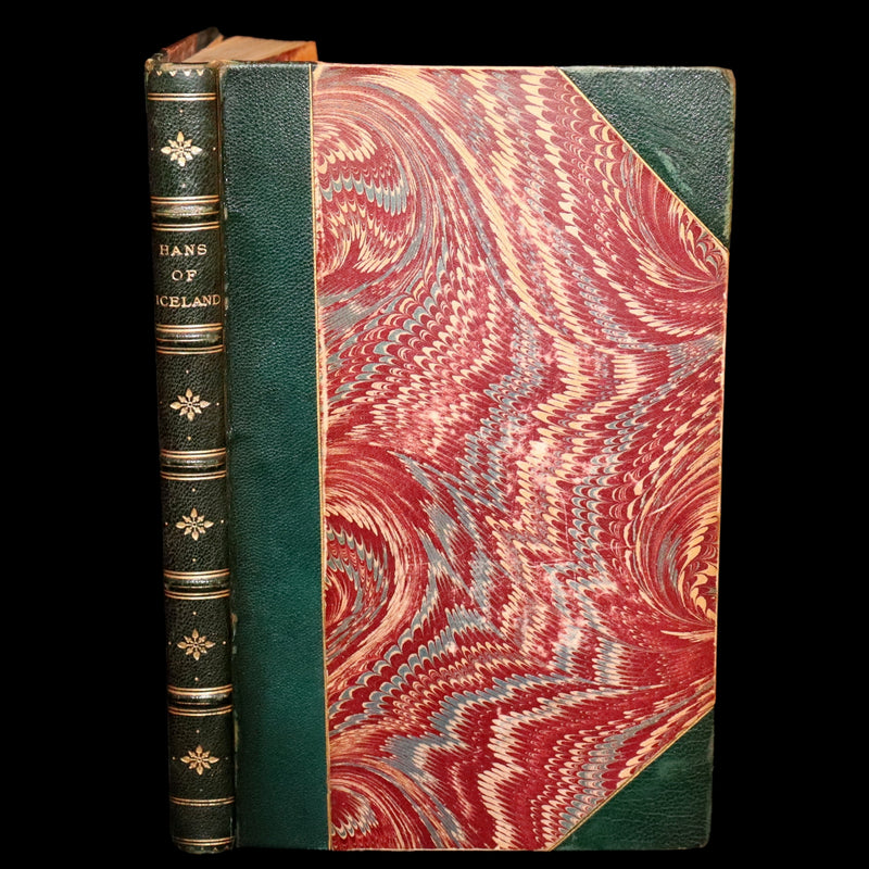 1825 Scarce First Edition - HANS of ICELAND by Victor Hugo Illustrated by Cruikshank. Gothic Novel.