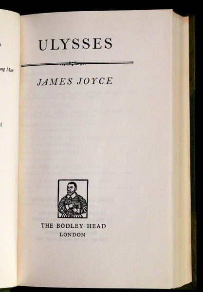 1960 Scarce in this Bayntun Binding - ULYSSES by JAMES JOYCE. Newly reset corrected edition.