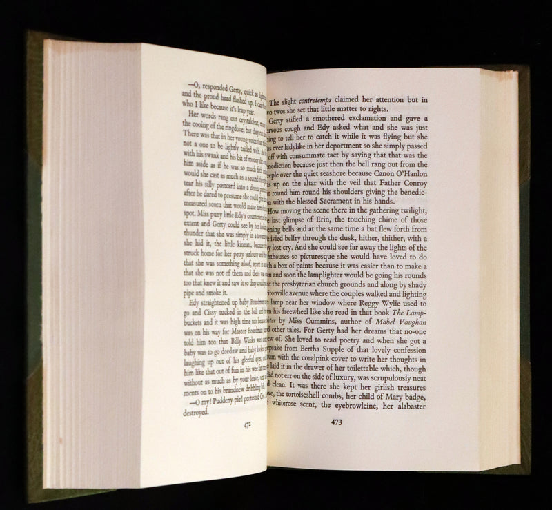 1960 Scarce in this Bayntun Binding - ULYSSES by JAMES JOYCE. Newly reset corrected edition.