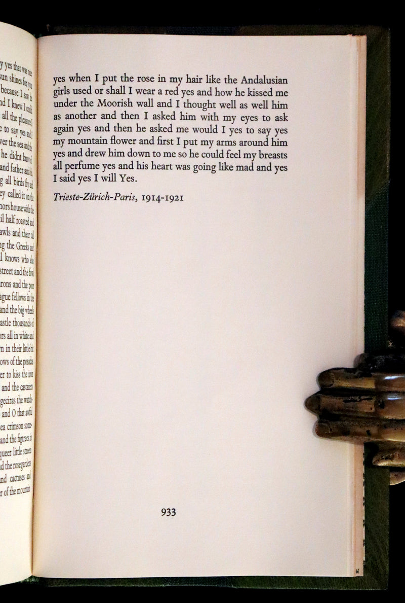 1960 Scarce in this Bayntun Binding - ULYSSES by JAMES JOYCE. Newly reset corrected edition.