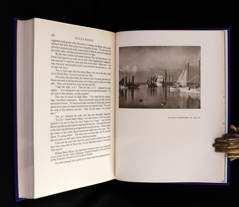 1931 Rare First Edition - Bully Hayes South Sea PIRATE by Basil Lubbock, Illustrated.