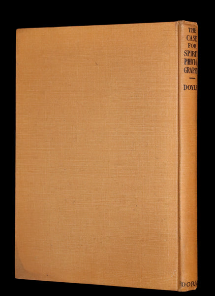 1923 Scarce First US Edition - Arthur Conan DOYLE - The Case for Spirit Photography. Ghosts or other spiritual entities.