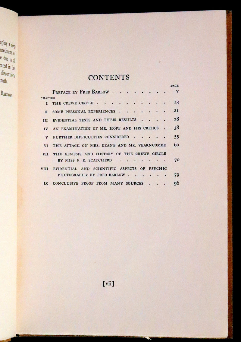 1923 Scarce First US Edition - Arthur Conan DOYLE - The Case for Spirit Photography. Ghosts or other spiritual entities.