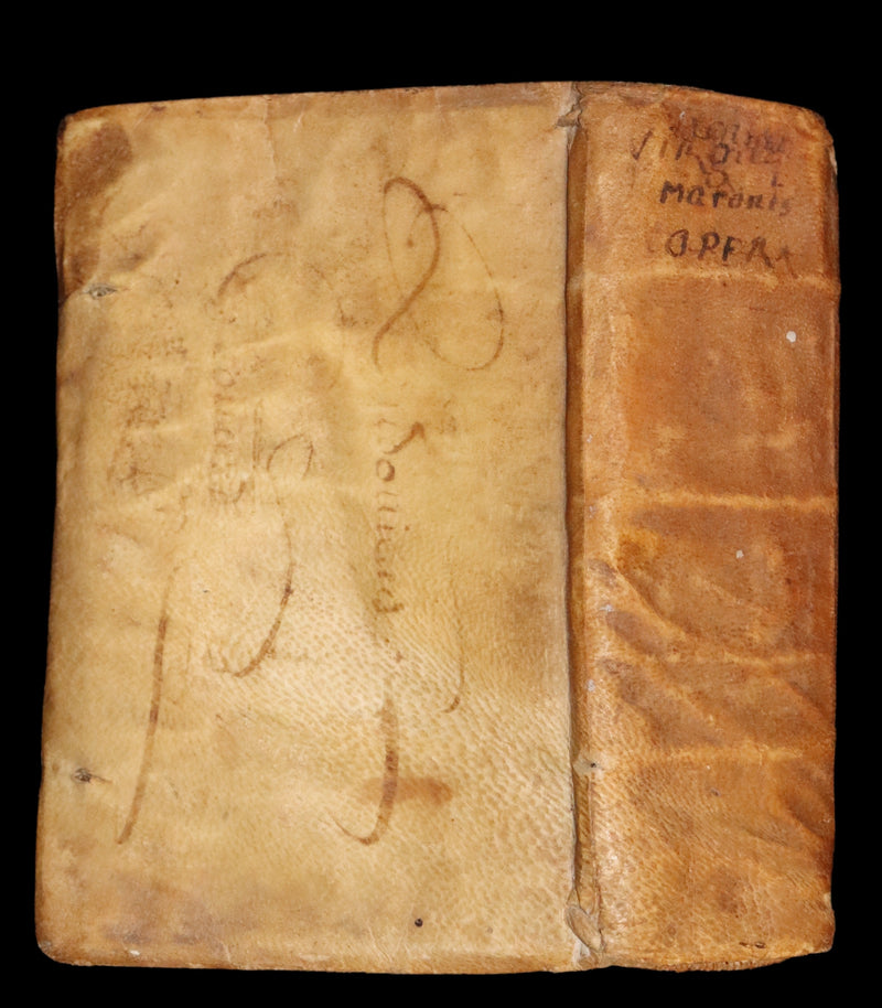1632 Scarce Latin vellum Book - VIRGIL Works - P. Virgilii Maronis Opera (Aeneid, Georgics, etc)