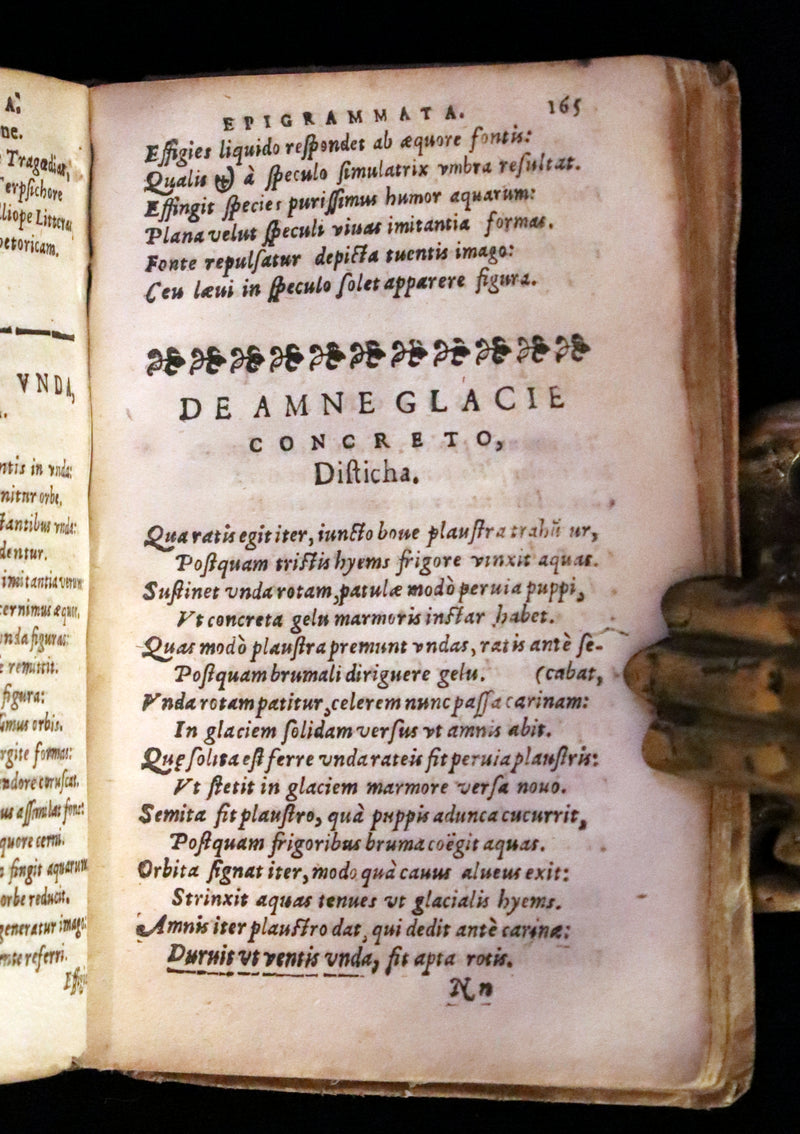 1632 Scarce Latin vellum Book - VIRGIL Works - P. Virgilii Maronis Opera (Aeneid, Georgics, etc)