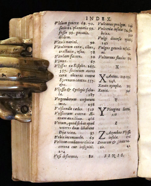 1632 Scarce Latin vellum Book - VIRGIL Works - P. Virgilii Maronis Opera (Aeneid, Georgics, etc)