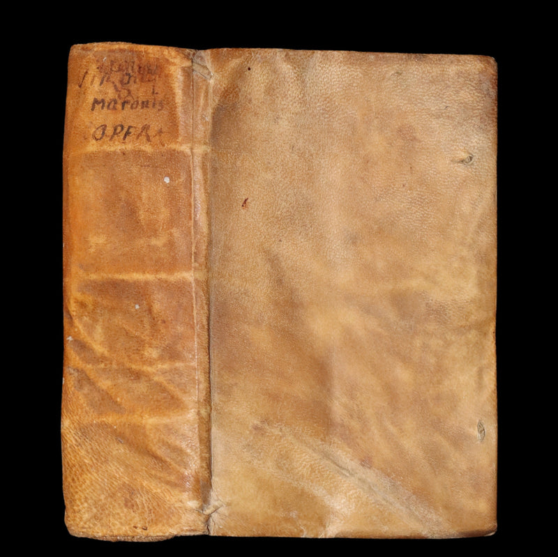 1632 Scarce Latin vellum Book - VIRGIL Works - P. Virgilii Maronis Opera (Aeneid, Georgics, etc)