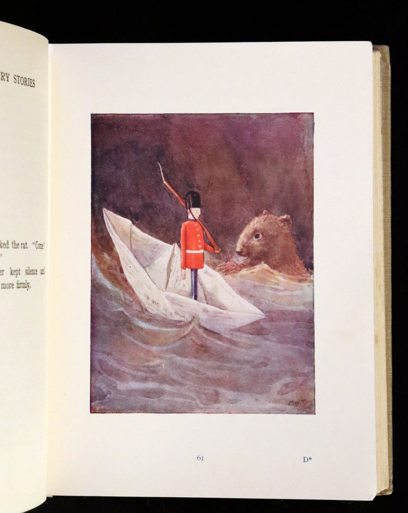 1926 Rare Book - Hans Andersen's FAIRY Stories with 48 Coloured Plates By Margaret W. Tarrant.