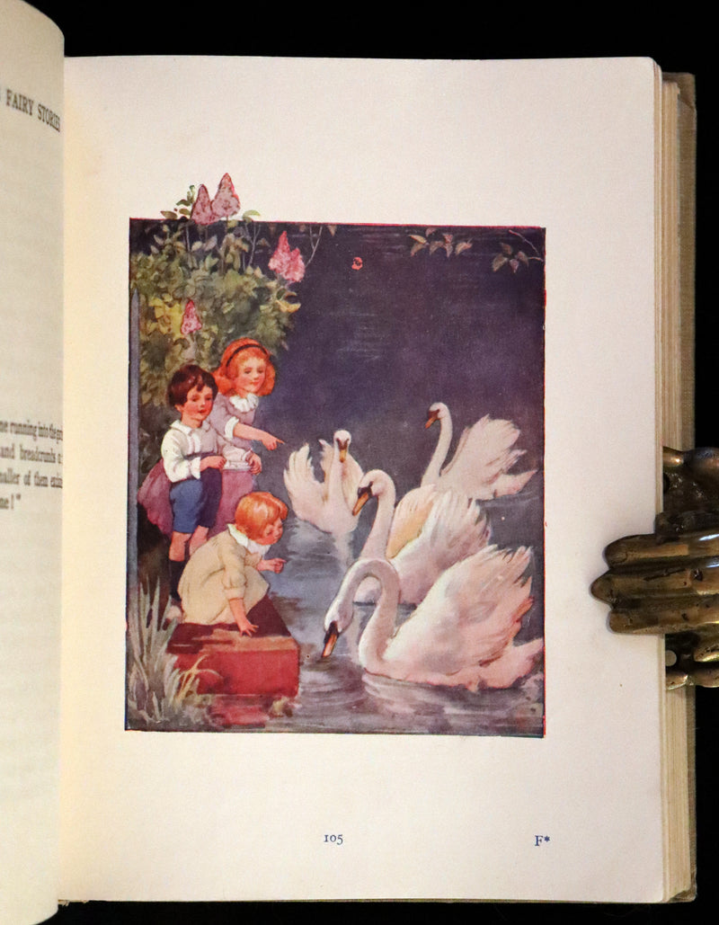 1926 Rare Book - Hans Andersen's FAIRY Stories with 48 Coloured Plates By Margaret W. Tarrant.