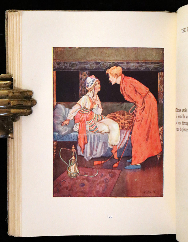 1926 Rare Book - Hans Andersen's FAIRY Stories with 48 Coloured Plates By Margaret W. Tarrant.