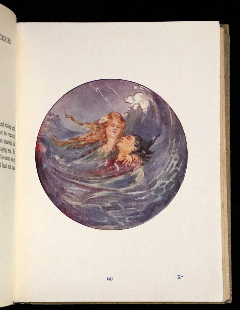 1926 Rare Book - Hans Andersen's FAIRY Stories with 48 Coloured Plates By Margaret W. Tarrant.