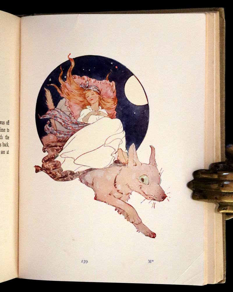 1926 Rare Book - Hans Andersen's FAIRY Stories with 48 Coloured Plates By Margaret W. Tarrant.