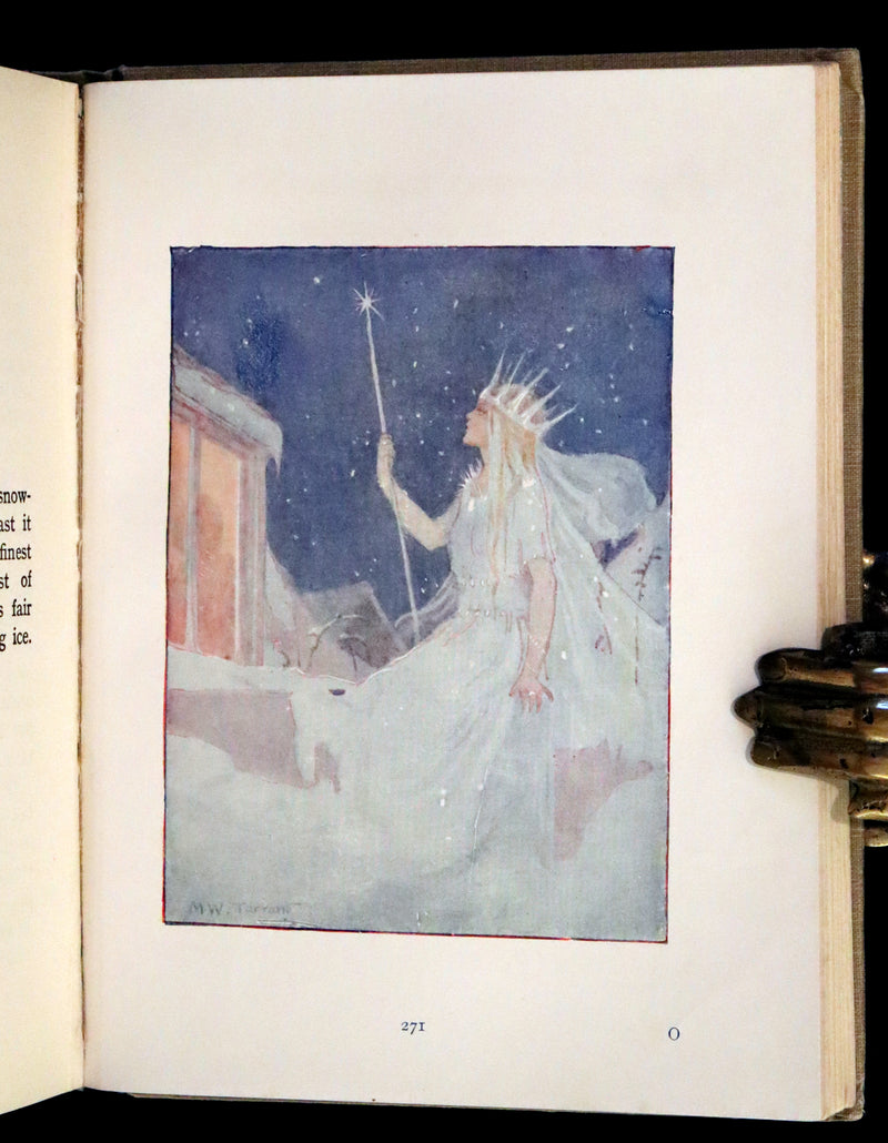 1926 Rare Book - Hans Andersen's FAIRY Stories with 48 Coloured Plates By Margaret W. Tarrant.