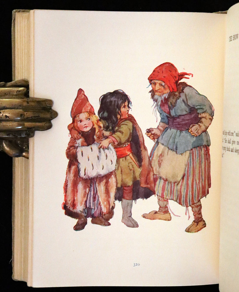 1926 Rare Book - Hans Andersen's FAIRY Stories with 48 Coloured Plates By Margaret W. Tarrant.