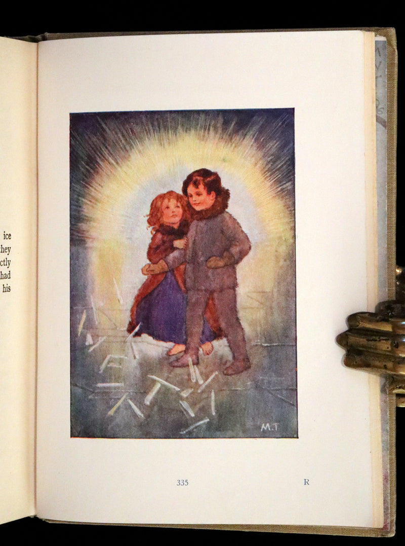 1926 Rare Book - Hans Andersen's FAIRY Stories with 48 Coloured Plates By Margaret W. Tarrant.
