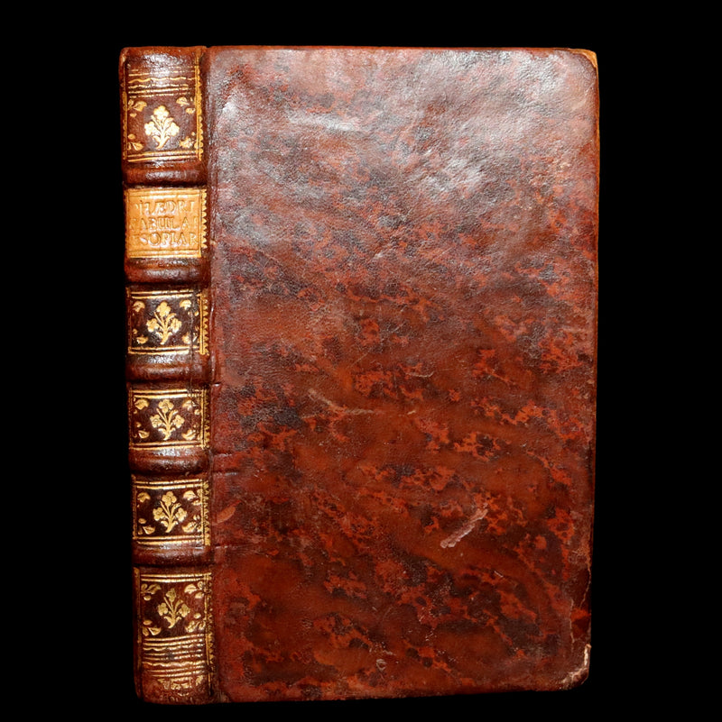 1777 Rare Latin-German Book - Phaedrus & AESOP'S FABLES, Fabularum Aesopiarum Libri V.