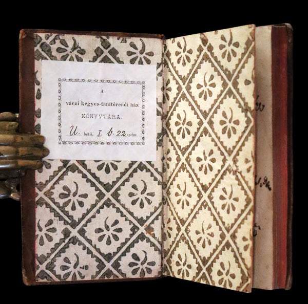 1777 Rare Latin-German Book - Phaedrus & AESOP'S FABLES, Fabularum Aesopiarum Libri V.