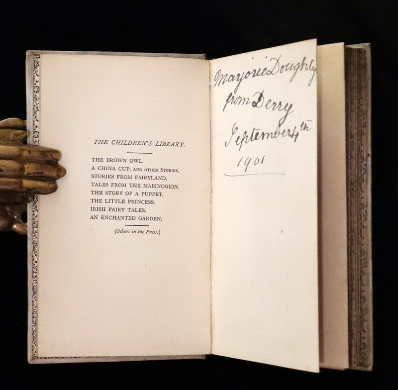 1892 Scarce First Edition - AN ENCHANTED GARDEN, Fairy Stories by Mary Louisa Molesworth illustrated by William John Hennessy.
