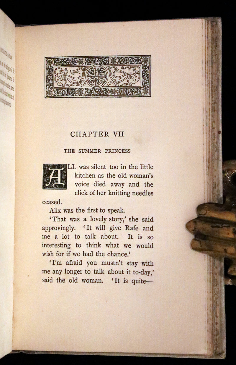 1892 Scarce First Edition - AN ENCHANTED GARDEN, Fairy Stories by Mary Louisa Molesworth illustrated by William John Hennessy.