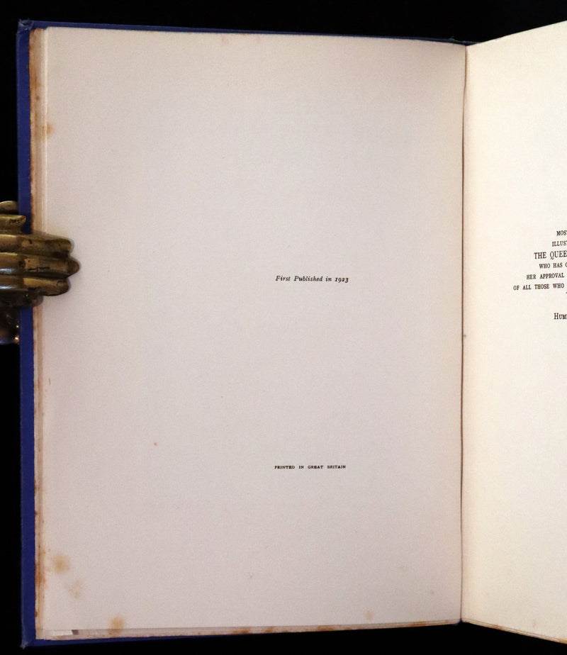 1923 Rare First Edition - The Rose Fyleman Fairy Book Illustrated by Hilda T. Miller.