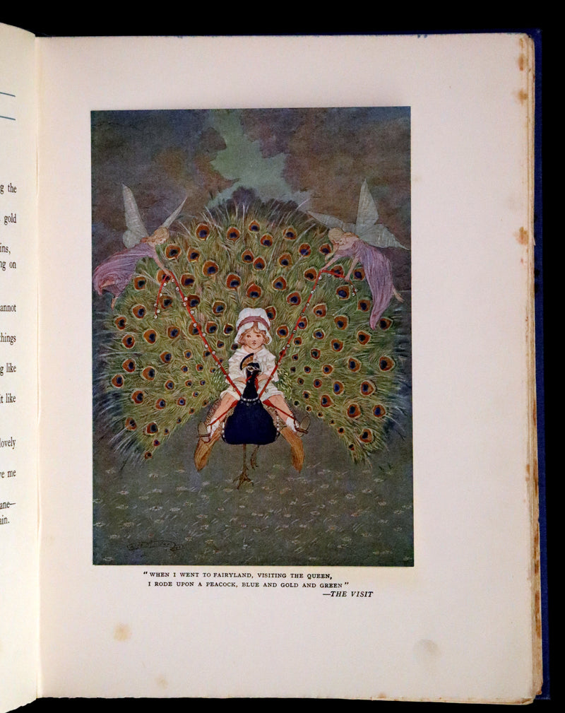 1923 Rare First Edition - The Rose Fyleman Fairy Book Illustrated by Hilda T. Miller.