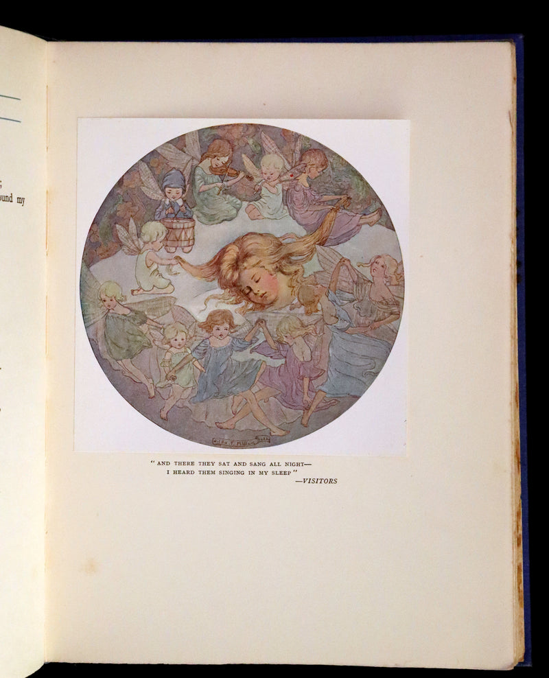 1923 Rare First Edition - The Rose Fyleman Fairy Book Illustrated by Hilda T. Miller.